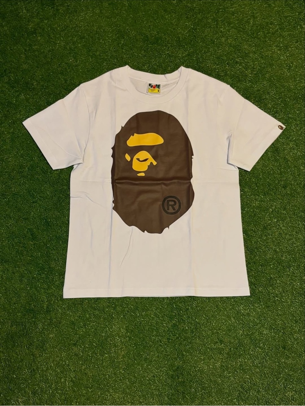 Classic White Bape Head Tee